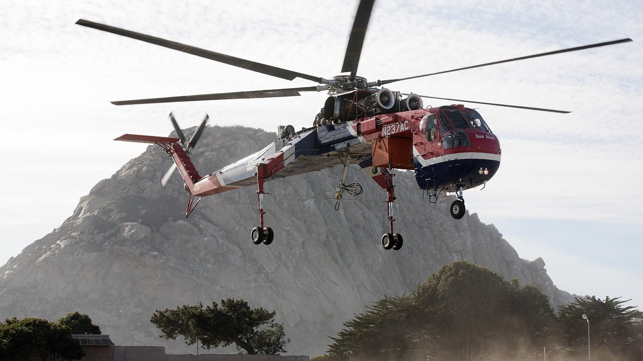 Sikorsky S-64 Skycrane / Erickson Air-Crane — Image Credit: Kim Shiflett - Public domain/Wiki Commons