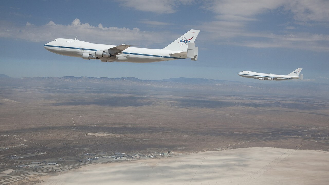 Shuttle Carrier Aircraft (NASA 905) — Image Credit: NASA/Carla Thomas - Public domain/Wiki Commons