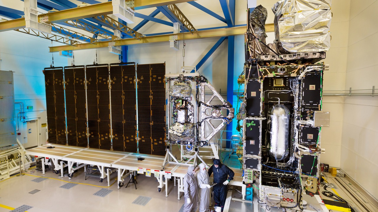 GOES-16 — Image Credit: Lockheed Martin/NOAA