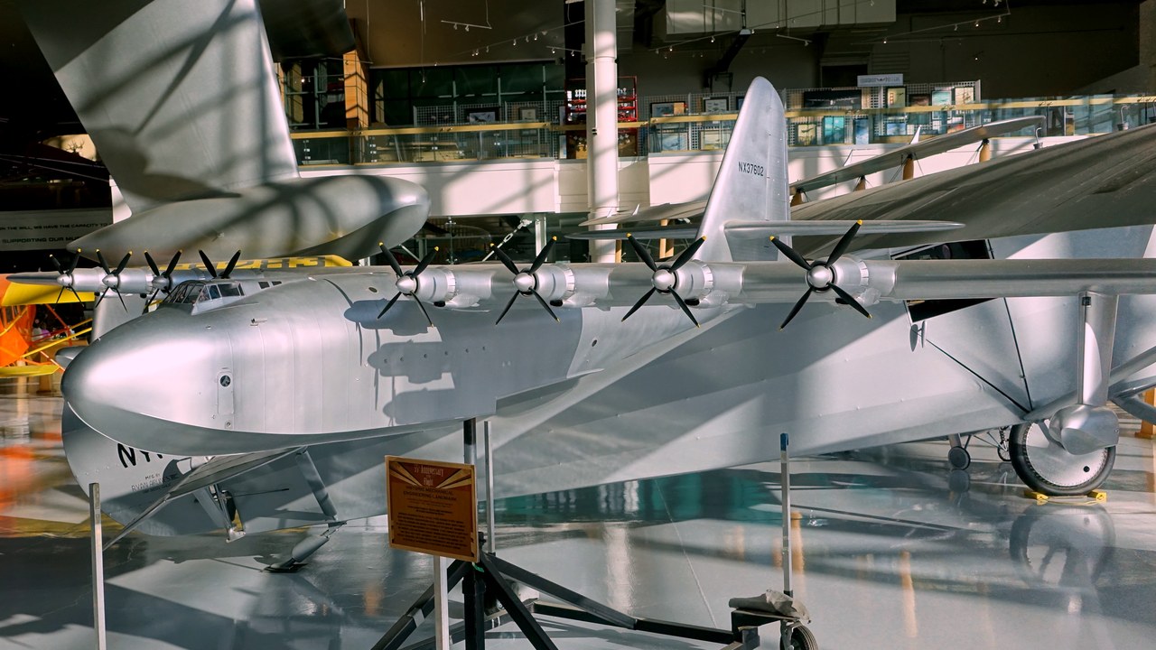 Hughes H-4 Hercules — Image Credit: Daderot - CC0/Wiki Commons