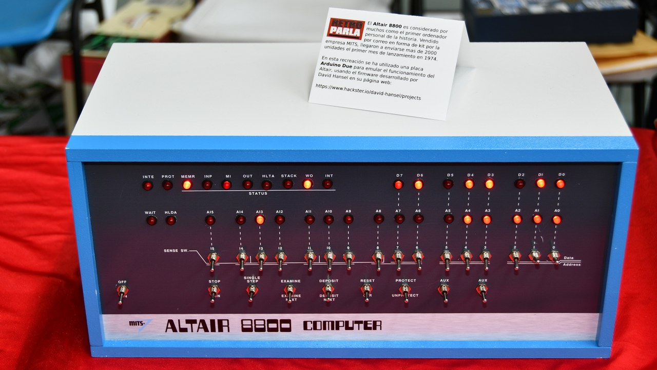 Altair 8800 — Image Credit: AUIC Oficial - Public domain/Wiki Commons