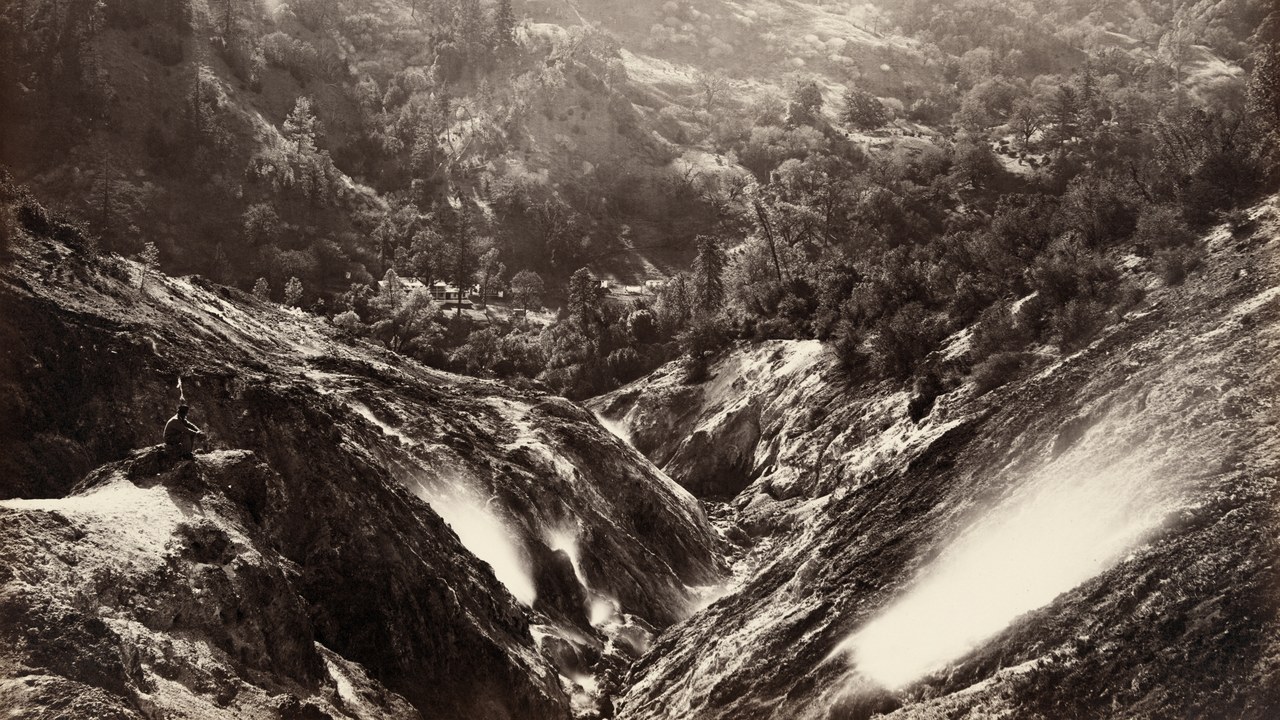 The Geysers — Image Credit: Carleton Watkins - Public domain/Wiki Commons