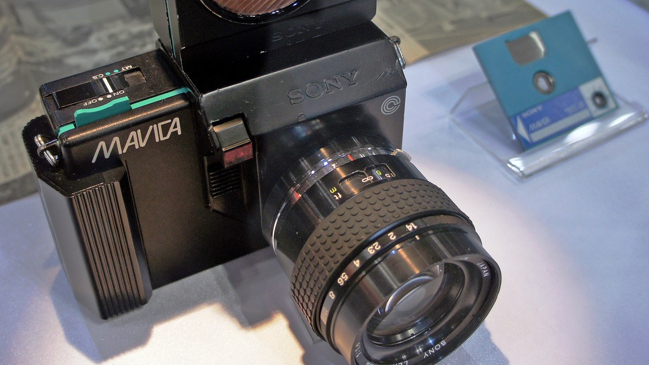 Sony Mavica — Image Credit: Morio - CC BY-SA 3.0/Wiki Commons