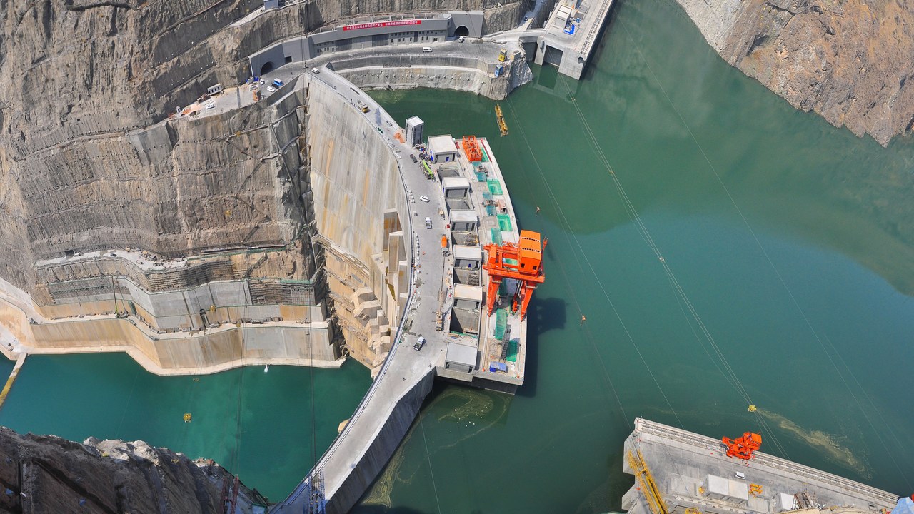 Wudongde Dam — Image Credit: Zhangmoon618 - CC BY-SA 4.0/Wiki Commons
