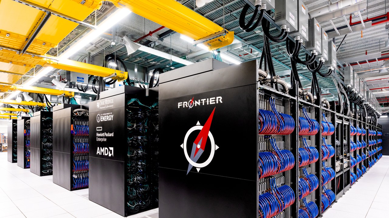 Frontier — Image Credit: OLCF at ORNL - CC BY 2.0/Wiki Commons
