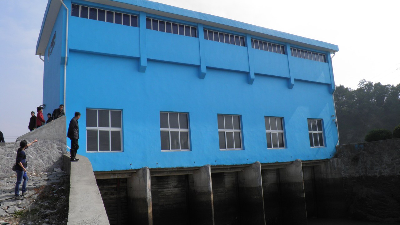 Jiangxia Tidal Power Station — Image Credit: Micromesistius - CC BY-SA 3.0/Wiki Commons