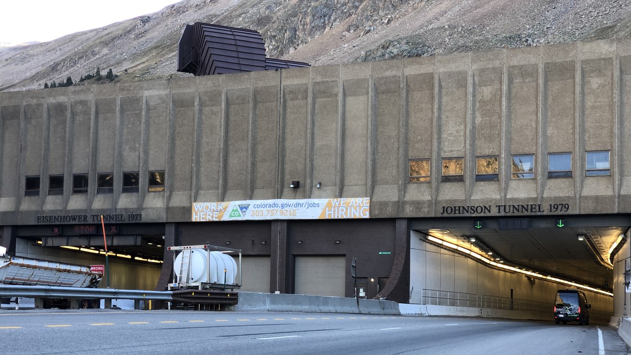 Eisenhower Tunnel — Image Credit: Famartin - CC BY-SA 4.0/Wiki Commons