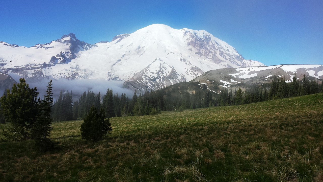Mount Rainier — Image Credit: brewbooks from near Seattle, USA - CC BY-SA 2.0/Wiki Commons