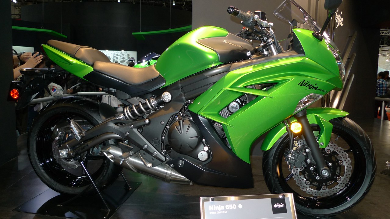 Kawasaki Ninja 650 — Image Credit: PekePON - CC BY-SA 3.0/Wiki Commons