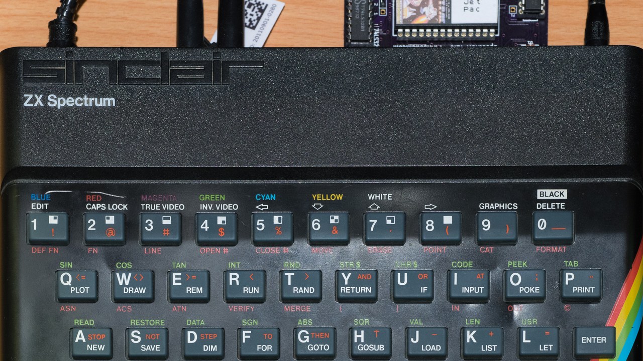 Sinclair ZX Spectrum — Image Credit: William Warby from London, England - CC BY 2.0/Wiki Commons