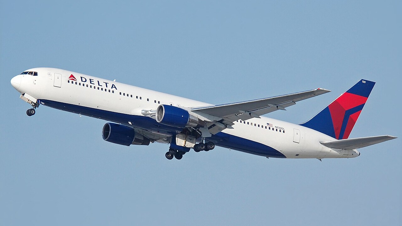 Delta Air Lines B767 A Delta Air Lines 767-300