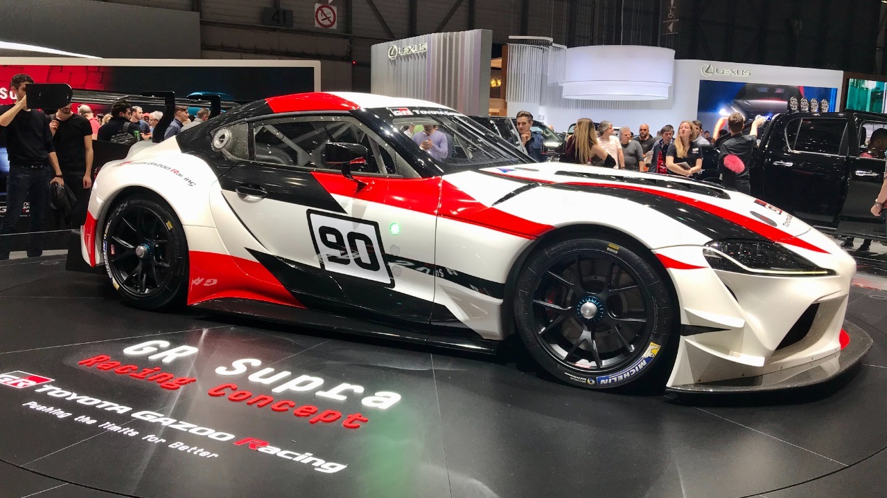 Toyota GR Supra Concept Geneva ( Ank Kumar ) GIMS Ank Kumar - CC BY-SA 4.0/Wiki Commons