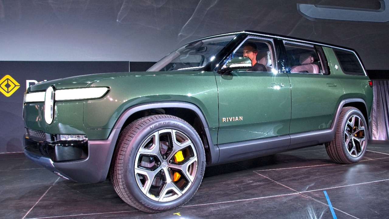 Debut of the Rivian R1S SUV at the 2018 Los Angeles Auto Show, November 27, 2018 Richard Truesdell - CC BY-SA 4.0/Wiki Commons