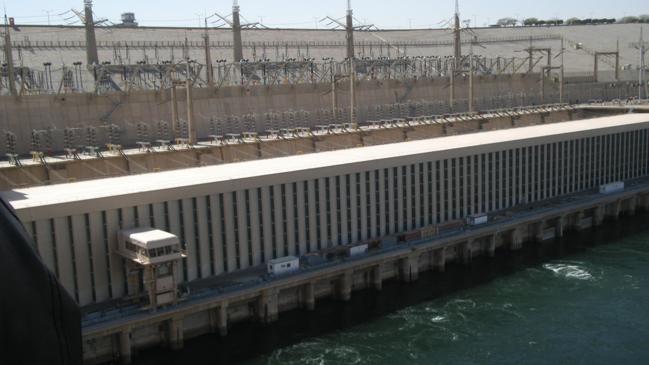 Aswan High Dam — Image Credit: شرف الدين - CC BY-SA 3.0/Wiki Commons