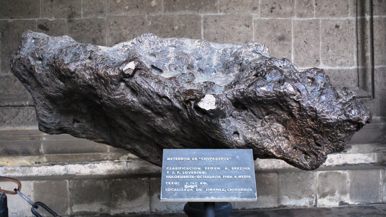 Chupaderos meteorite — Image Credit: Thelmadatter - CC BY-SA 3.0/Wiki Commons