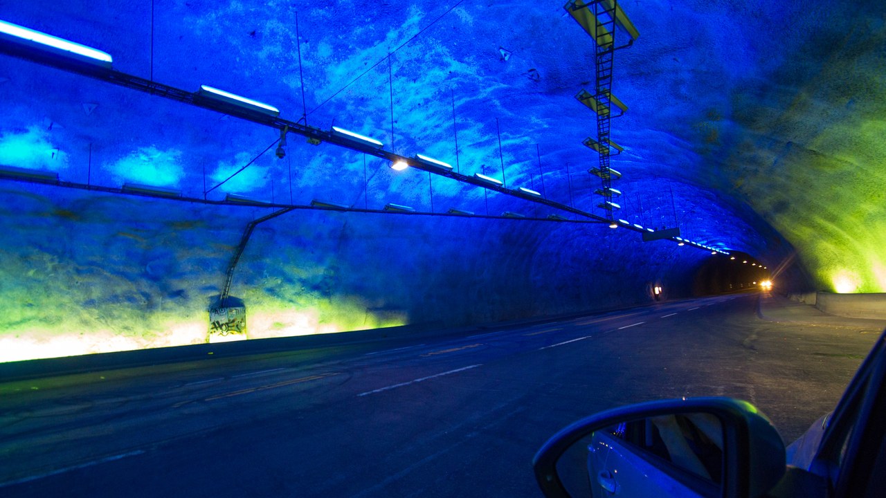 Laerdal Tunnel — Image Credit: CucombreLibre from New York, USA - CC BY 2.0/Wiki Commons