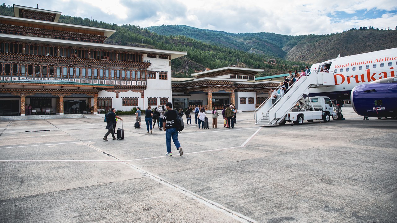 Paro Airport — Image Credit: Mussi Katz - CC0/Wiki Commons