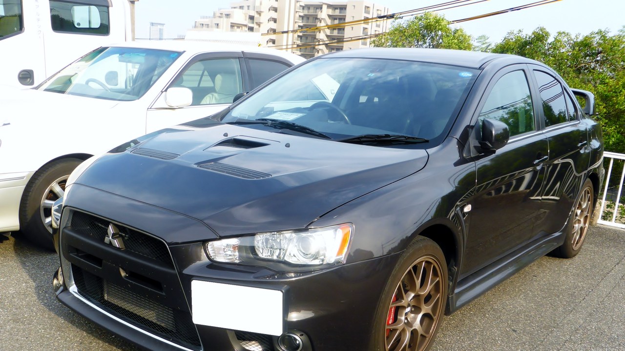 Mitsubishi Lancer Evolution Final Edition — Image Credit: Tokumeigakarinoaoshima - CC BY-SA 3.0/Wiki Commons