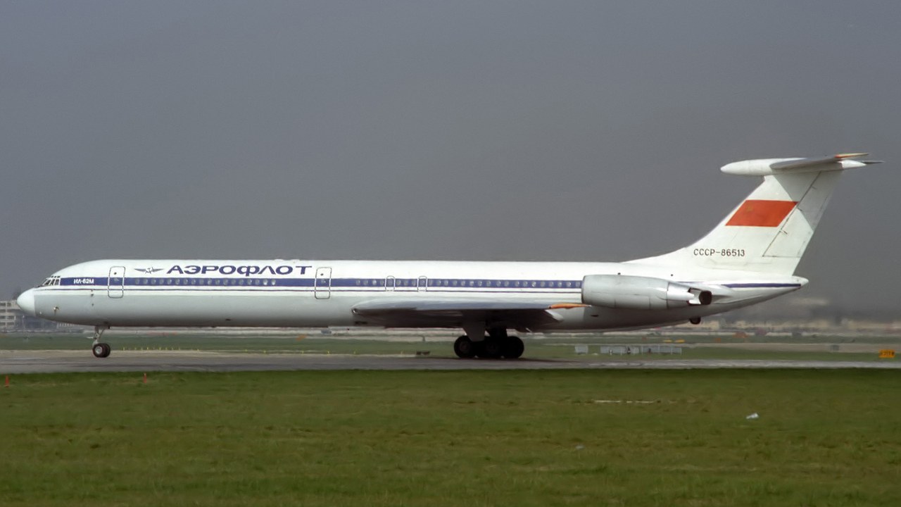 Ilyushin Il-62 — Image Credit: Paul Seymour - CC BY-SA 4.0/Wiki Commons