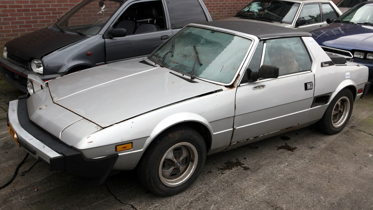 Fiat X1/9 — Image Credit: Joost J. Bakker from IJmuiden - CC BY 2.0/Wiki Commons