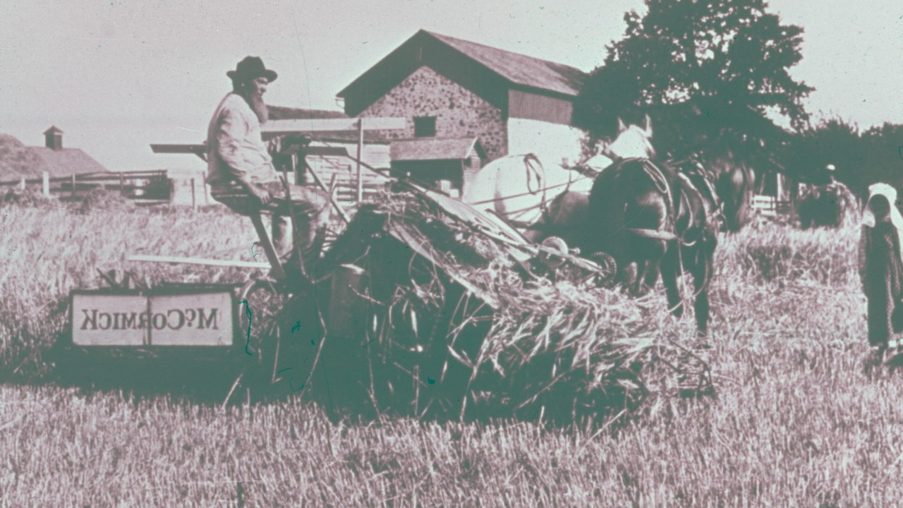 McCormick reaper — Image Credit: USDA NRCS Texas - Public domain/Wiki Commons