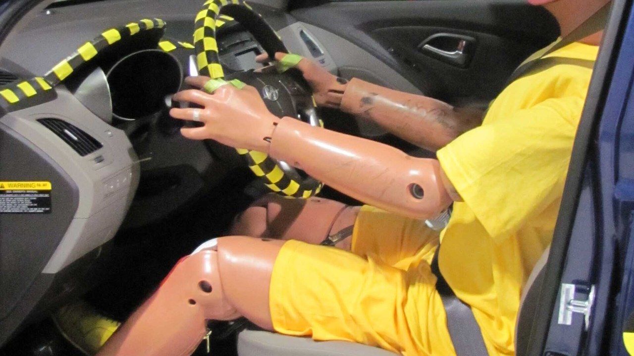 Crash test dummy — Image Credit: Brady Holt - CC BY 3.0/Wiki Commons