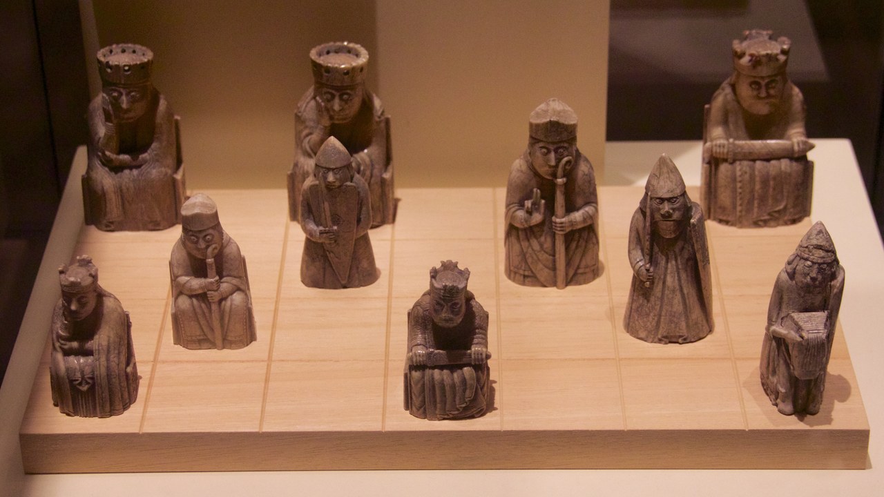 Lewis chessmen — Image Credit: Mike Peel ( - CC BY-SA 4.0/Wiki Commons