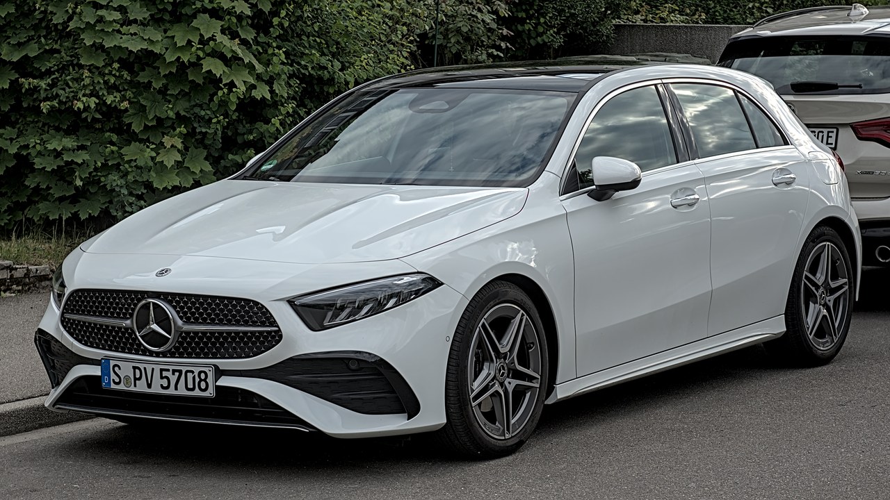 Mercedes-Benz A-Class — Image Credit: Alexander Migl - CC BY-SA 4.0/Wiki Commons