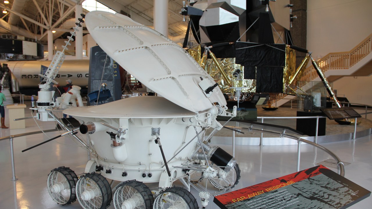Lunokhod 1 (USSR, 1970) — Image Credit: Clemens Vasters from Viersen, Germany - CC BY 2.0/Wiki Commons