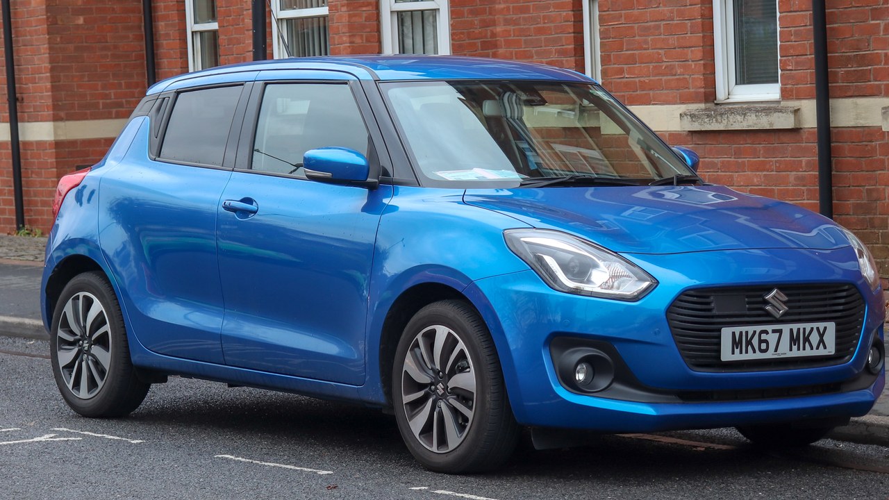 Suzuki Swift (Latin America, 2021) — Image Credit: Vauxford - CC BY-SA 4.0/Wiki Commons