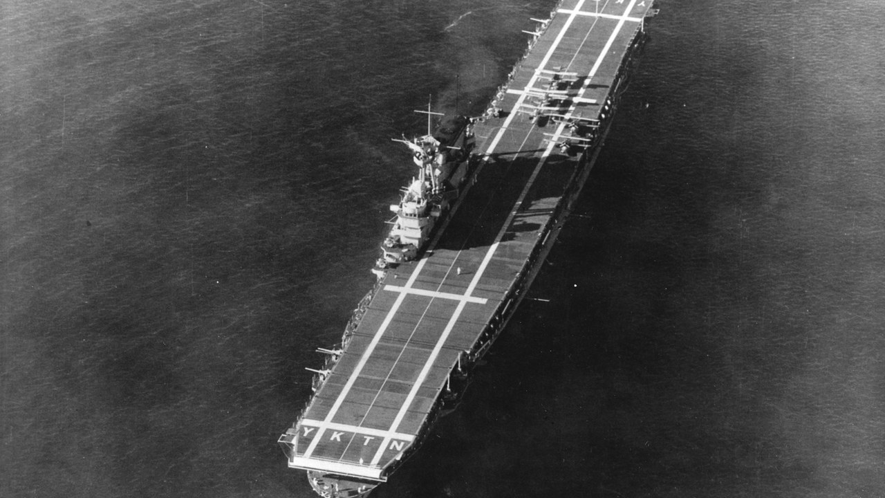 USS Yorktown (CV-5) — Image Credit: U.S. Navy - Public domain/Wiki Commons