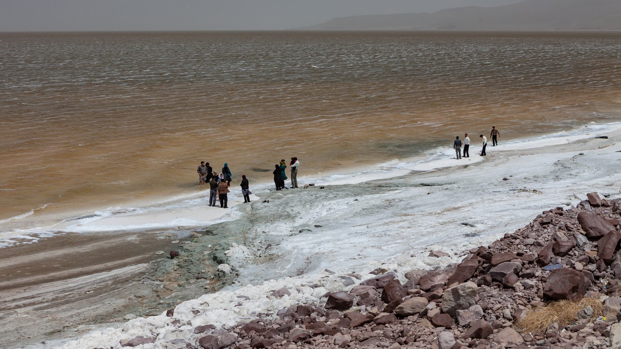 Lake Urmia — Image Credit: Ninaras - CC BY 4.0/Wiki Commons