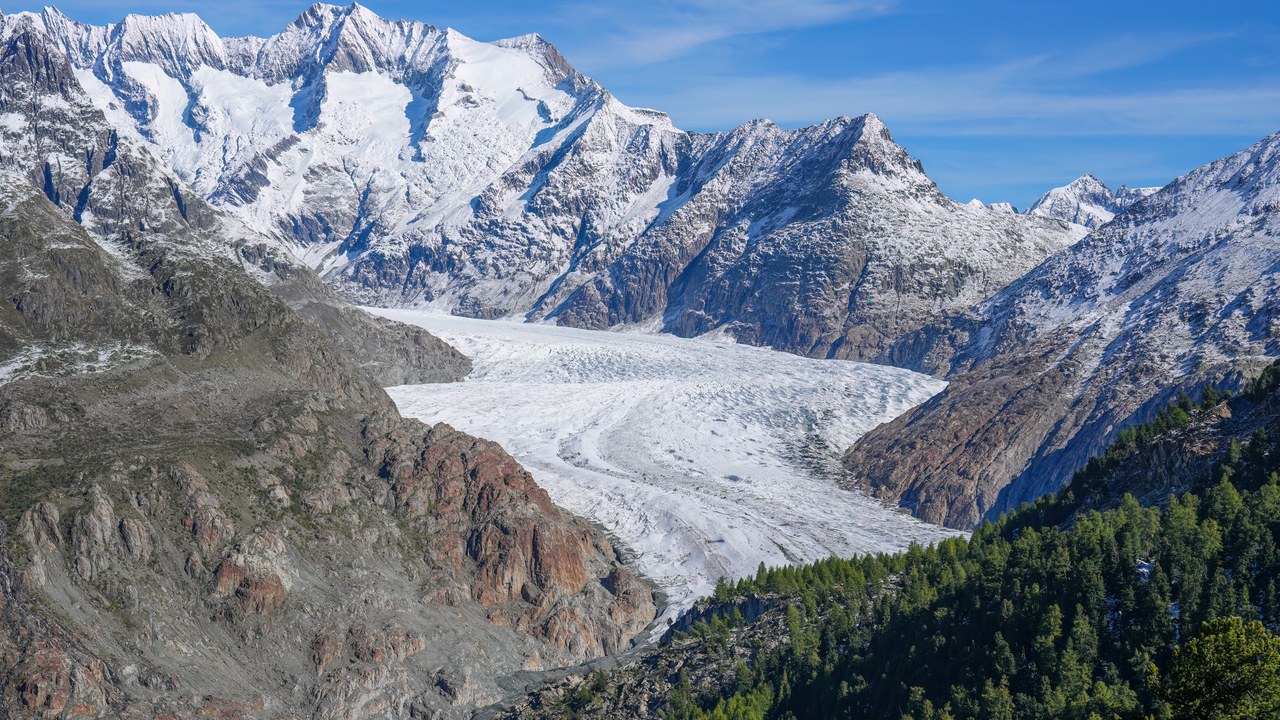 Aletsch Glacier — Image Credit: Giles Laurent - CC BY-SA 4.0/Wiki Commons