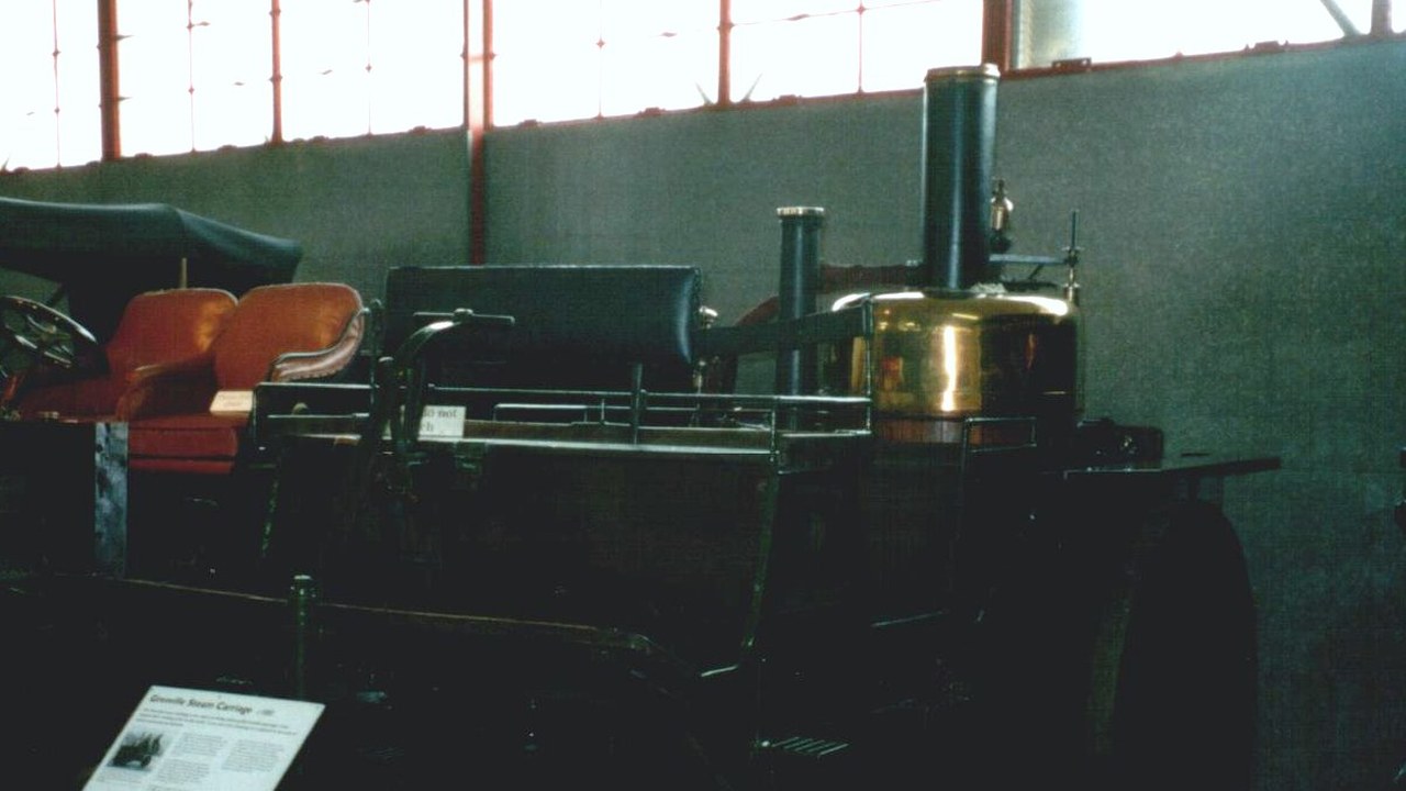 Grenville steam carriage — Image Credit: Buch-t - Public domain/Wiki Commons