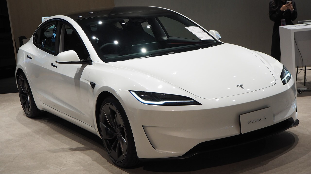 Tesla Model 3 — Image Credit: Chanokchon - CC BY-SA 4.0/Wiki Commons