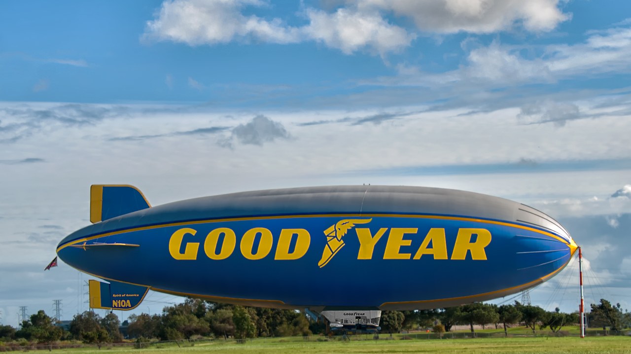 Goodyear Blimp — Image Credit: Russ Allison Loar - CC BY-SA 4.0/Wiki Commons