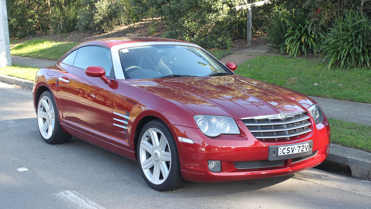 Chrysler Crossfire (2004) — Image Credit: Jeremy from Sydney, Australia - CC BY 2.0/Wiki Commons