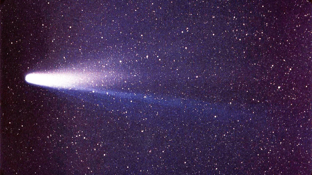 Halley's Comet — Image Credit: NASA/W. Liller - Public domain/Wiki Commons