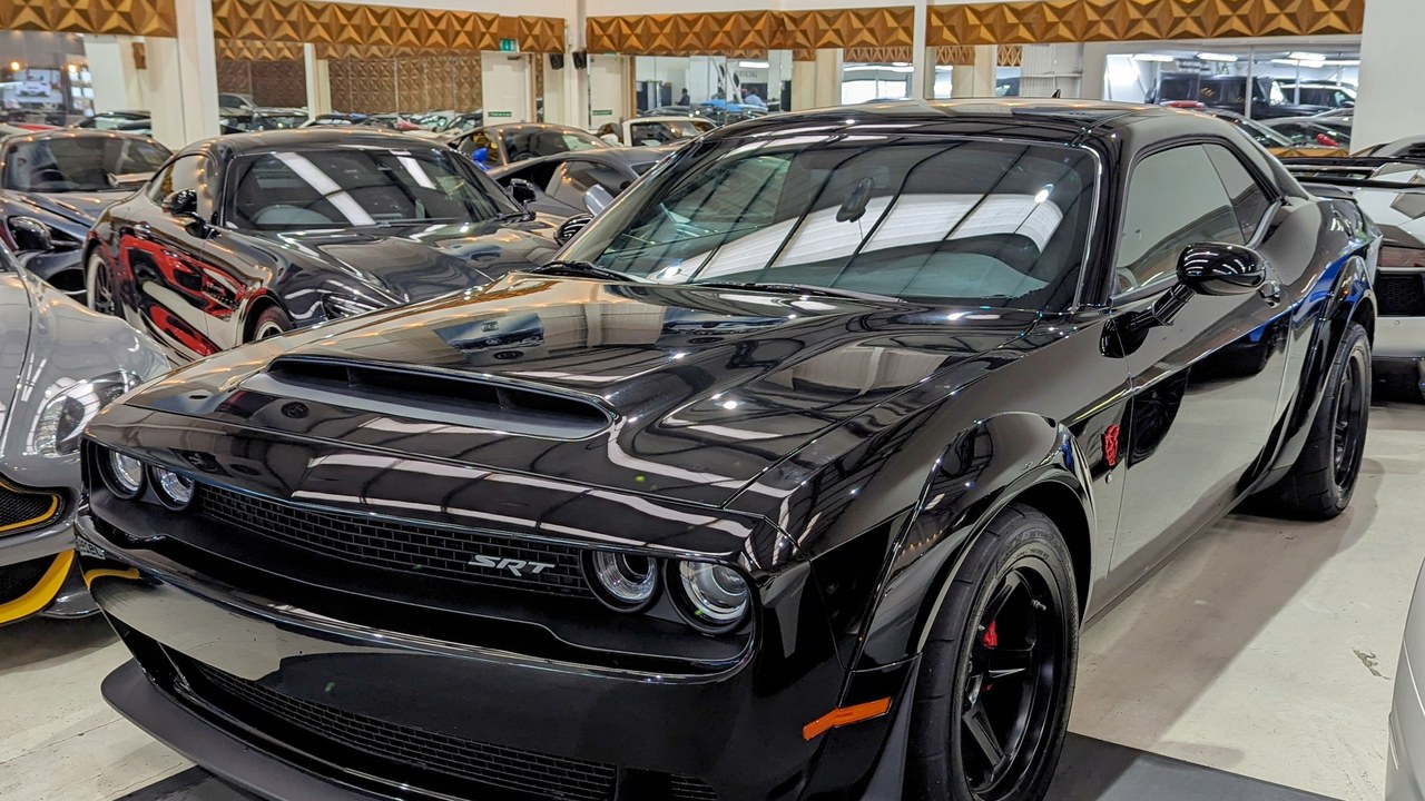Dodge Challenger SRT Demon (2018) — Image Credit: Calreyn88 - CC BY-SA 4.0/Wiki Commons