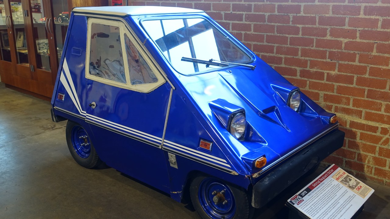 1974 Sebring-Vanguard CitiCar — Image Credit: Daderot - CC0/Wiki Commons