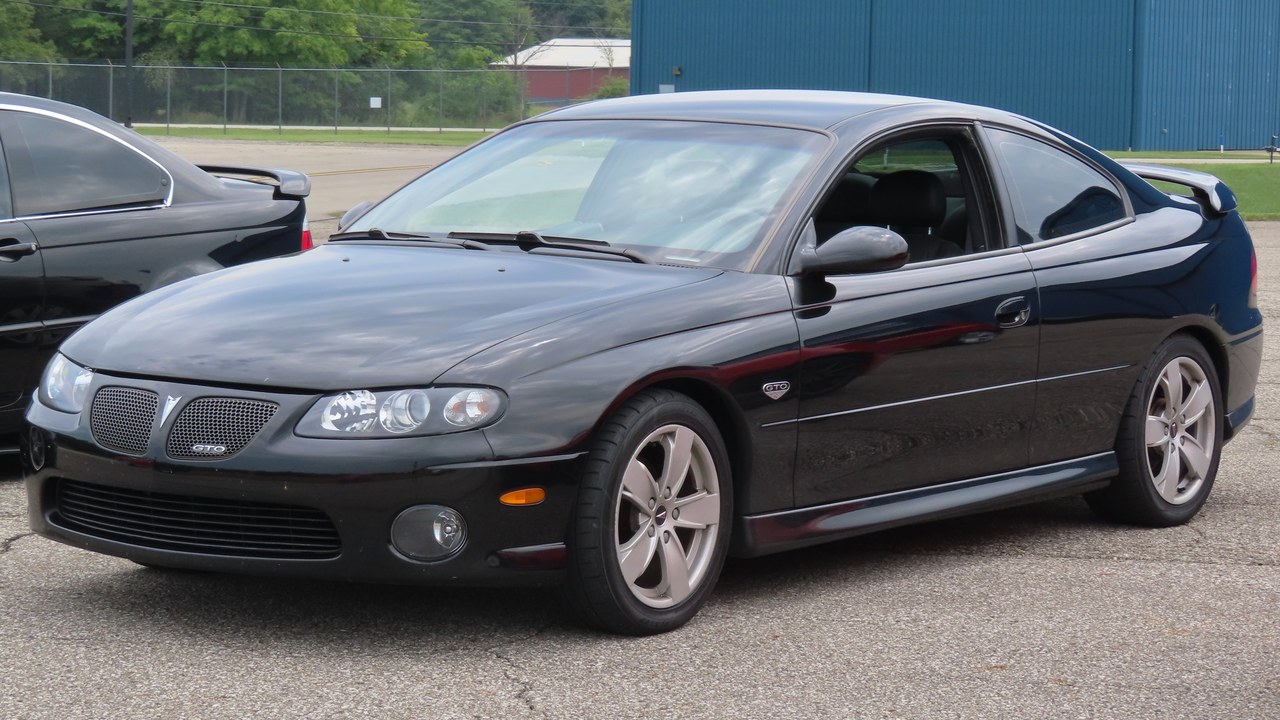 Pontiac GTO (2004) — Image Credit: MercurySable99 - CC BY-SA 4.0/Wiki Commons