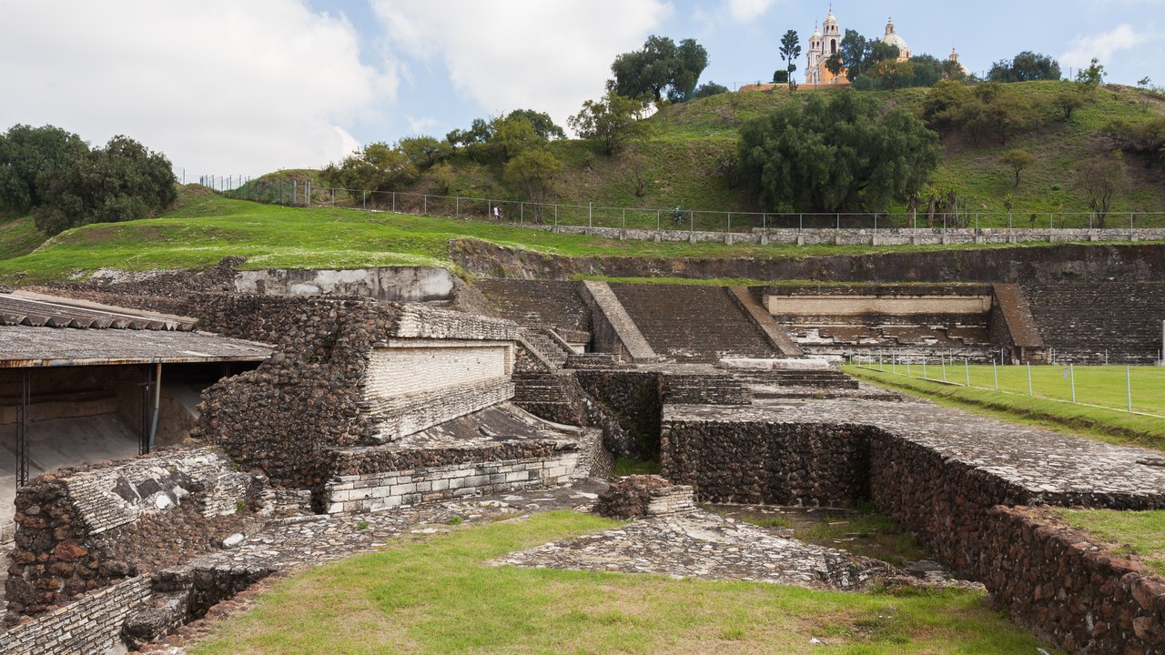 Great Pyramid of Cholula — Image Credit: Diego Delso - CC BY-SA 3.0/Wiki Commons
