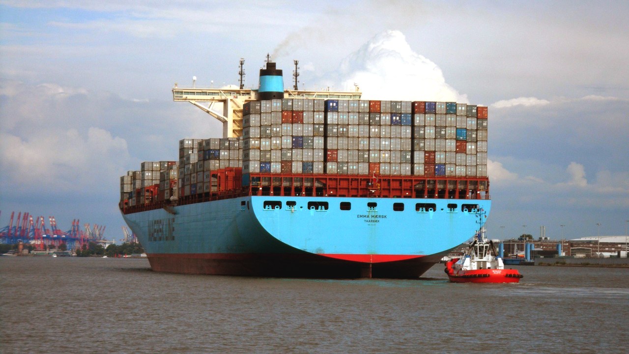 Emma Maersk — Image Credit: Buonasera - CC BY-SA 3.0/Wiki Commons