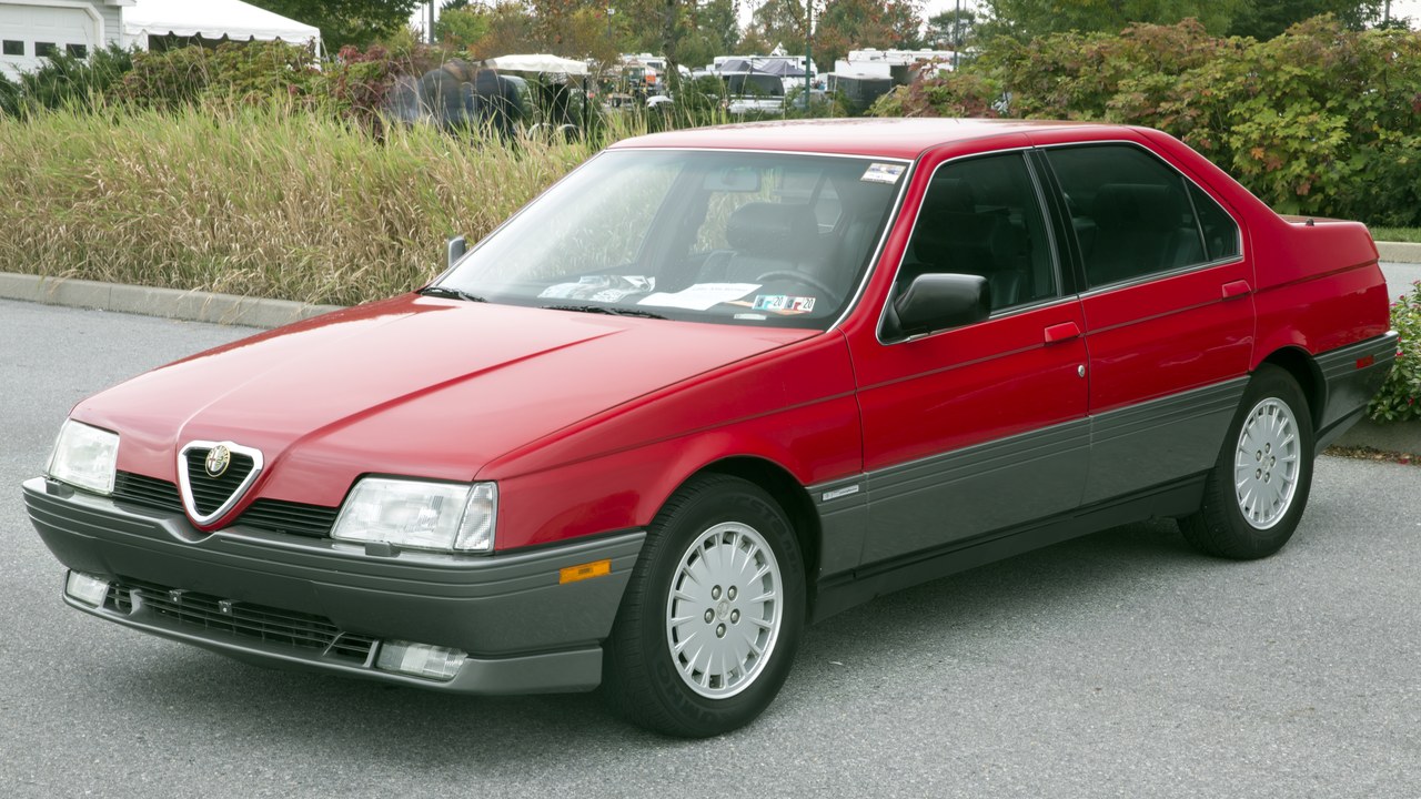 Alfa Romeo 164 — Image Credit: Mr.choppers - CC BY-SA 3.0/Wiki Commons