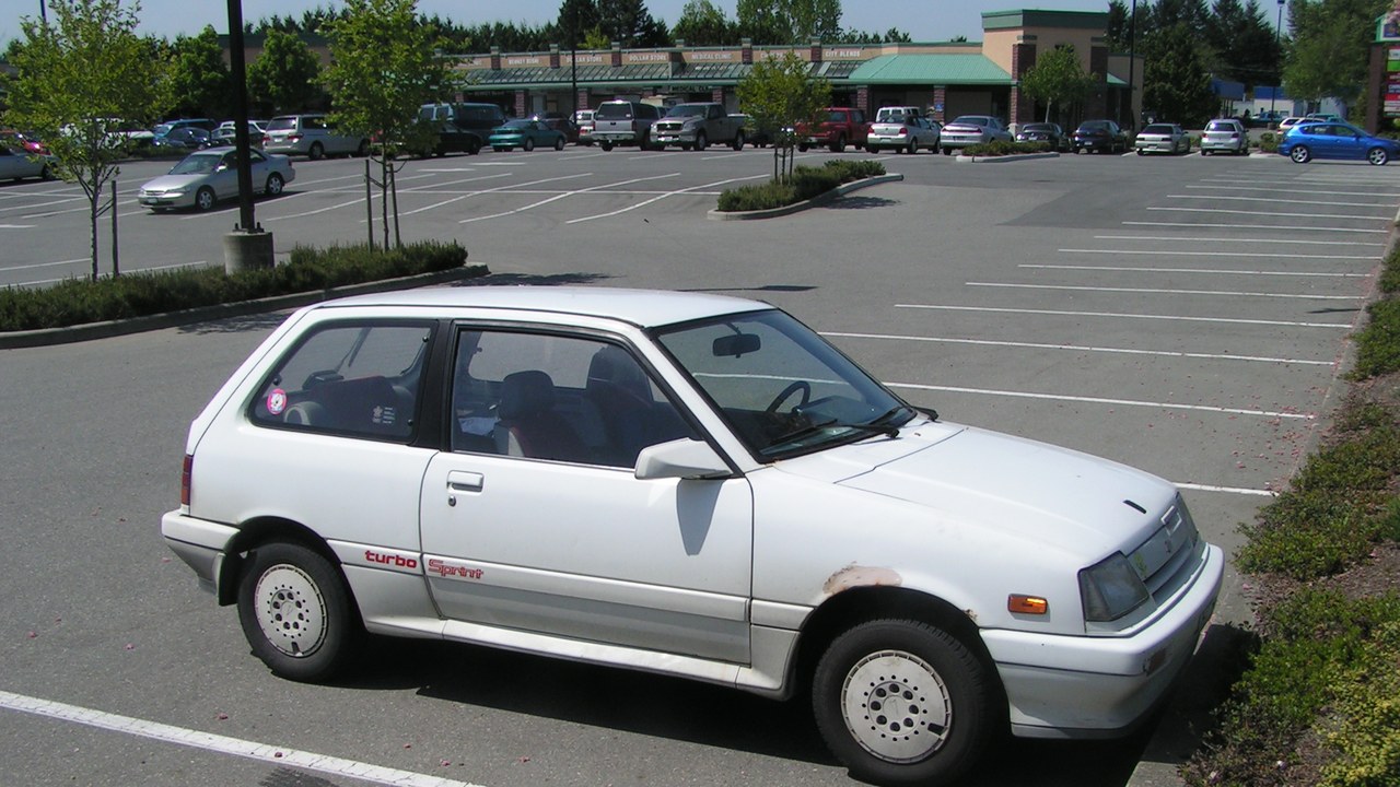 1986 Chevrolet Sprint ER — Image Credit: dave_7 from Lethbridge, Canada - CC BY-SA 2.0/Wiki Commons