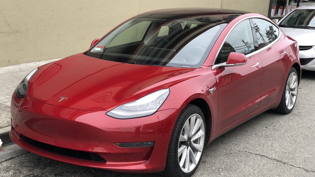 Tesla Model 3 — Image Credit: Carlquinn - CC BY-SA 4.0/Wiki Commons