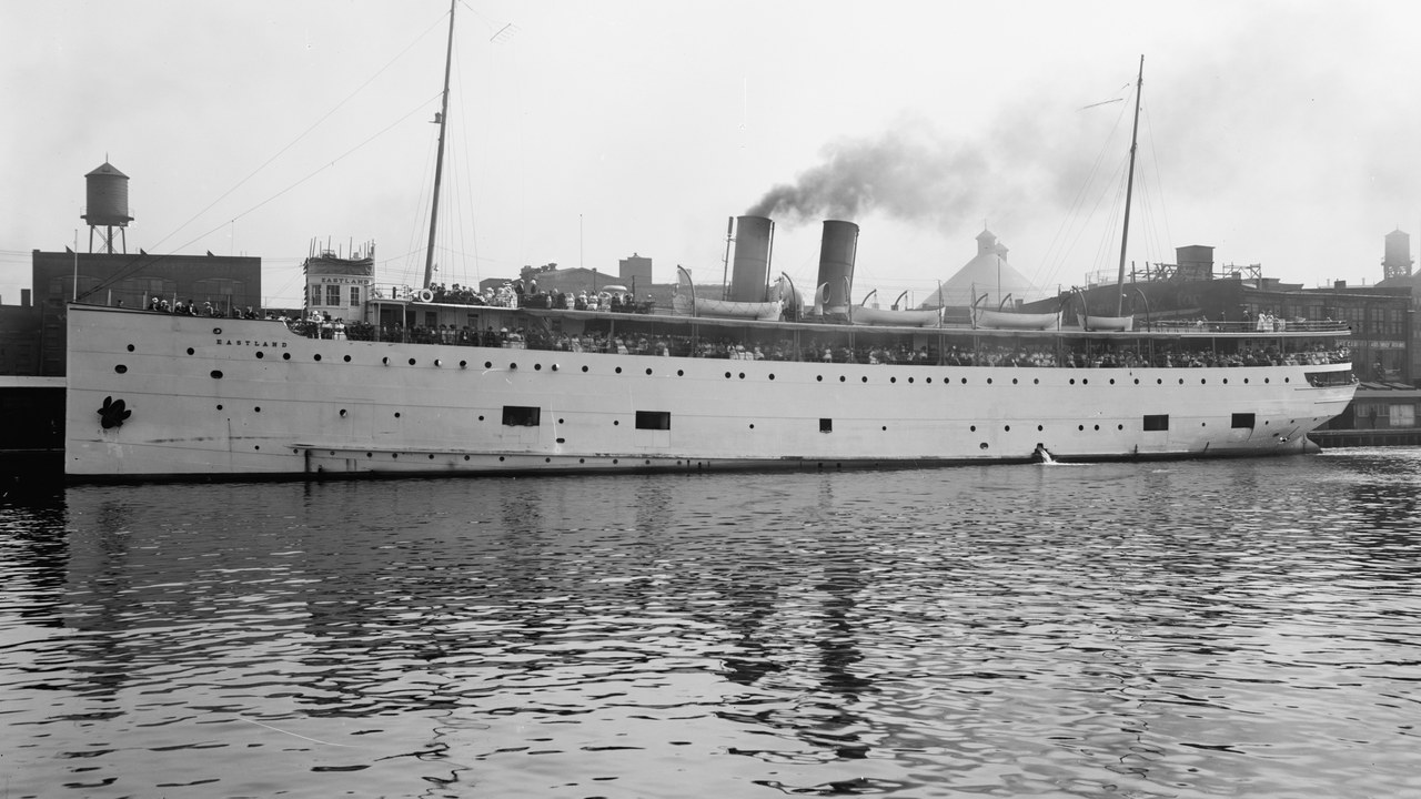 SS Eastland — Image Credit: Detroit Publishing Company - Public domain/Wiki Commons
