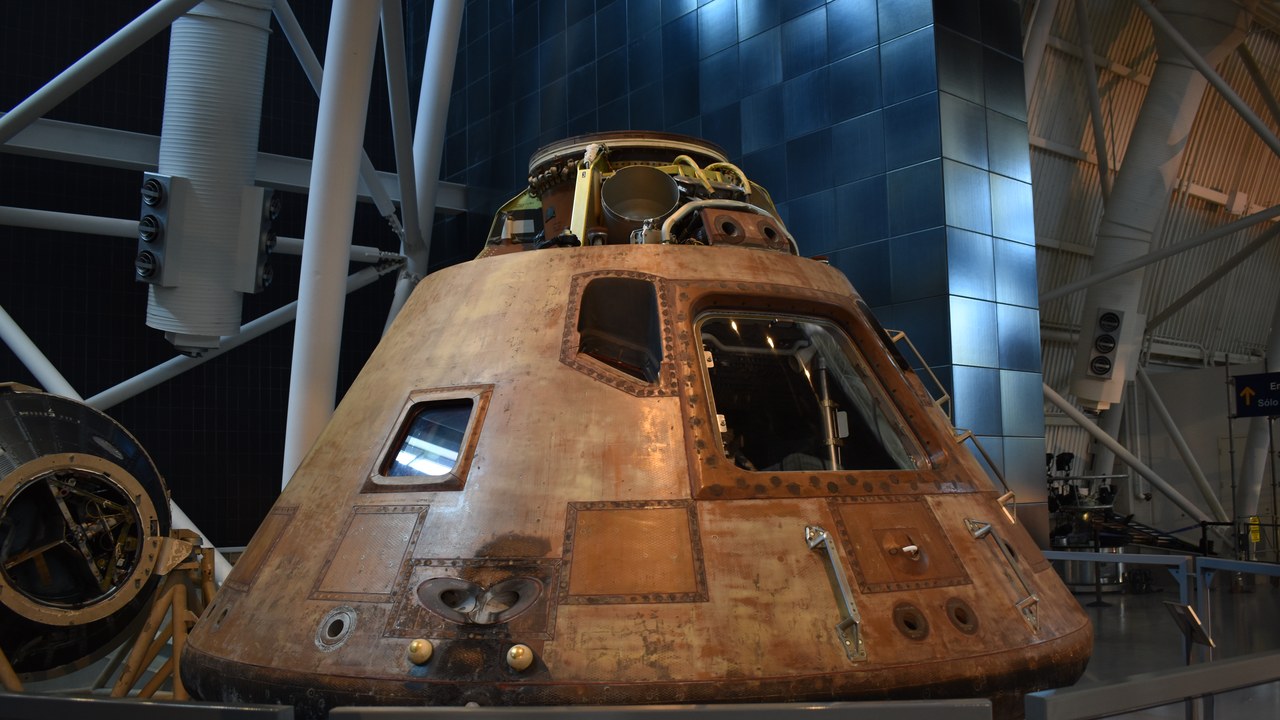 Apollo 11 Command Module Columbia — Image Credit: Northern-Virginia-Photographer - CC0/Wiki Commons