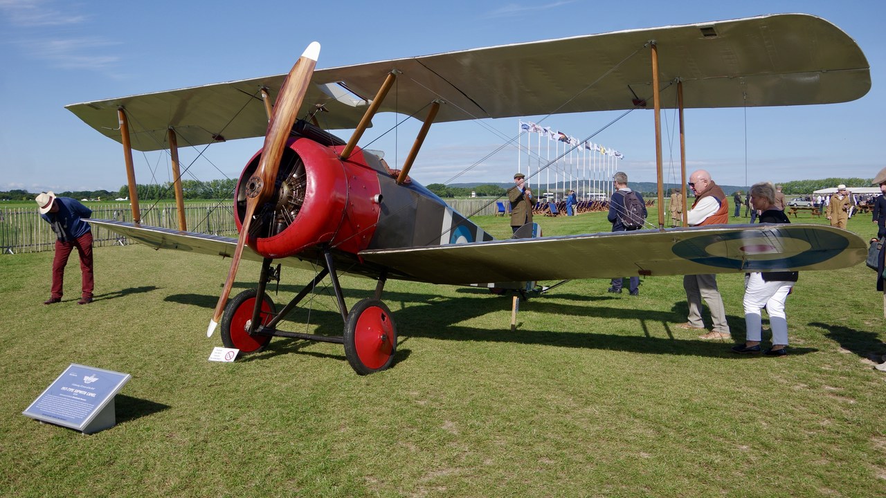 Sopwith F.1 Camel — Image Credit: David Merrett from Daventry, England - CC BY 2.0/Wiki Commons
