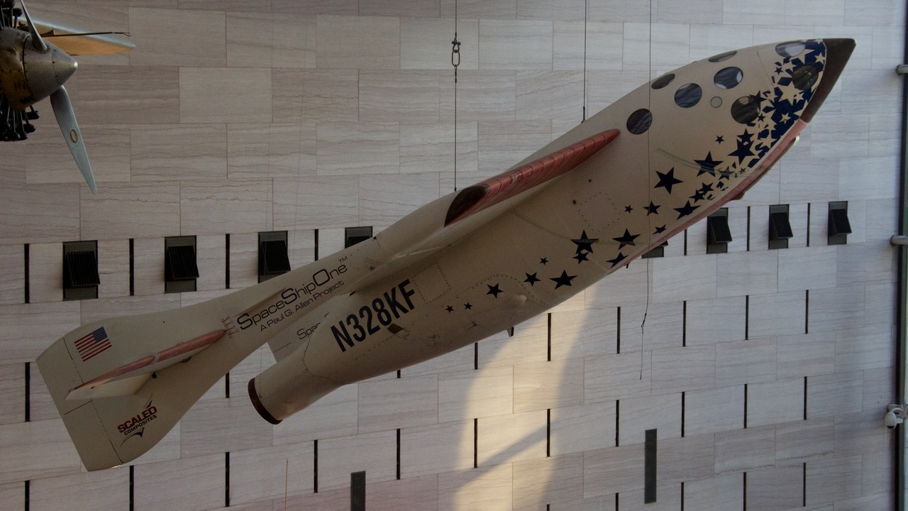 SpaceShipOne — Image Credit: Mike Peel ( - CC BY-SA 4.0/Wiki Commons